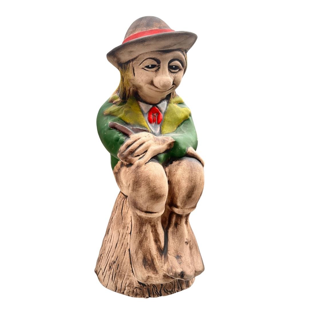 keramický vodník Vilda na vrbě